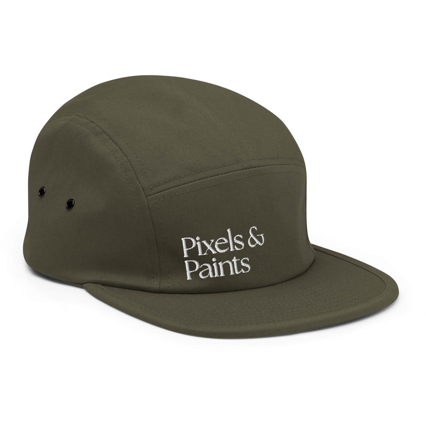 公式ロゴ刺繍入りジェットキャップ (Five Panel Cap)